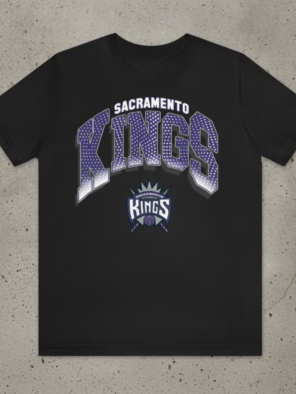 Sacramento Kings Vintage Graphic T-Shirt | Retro Basketball Fan Tee | Classic